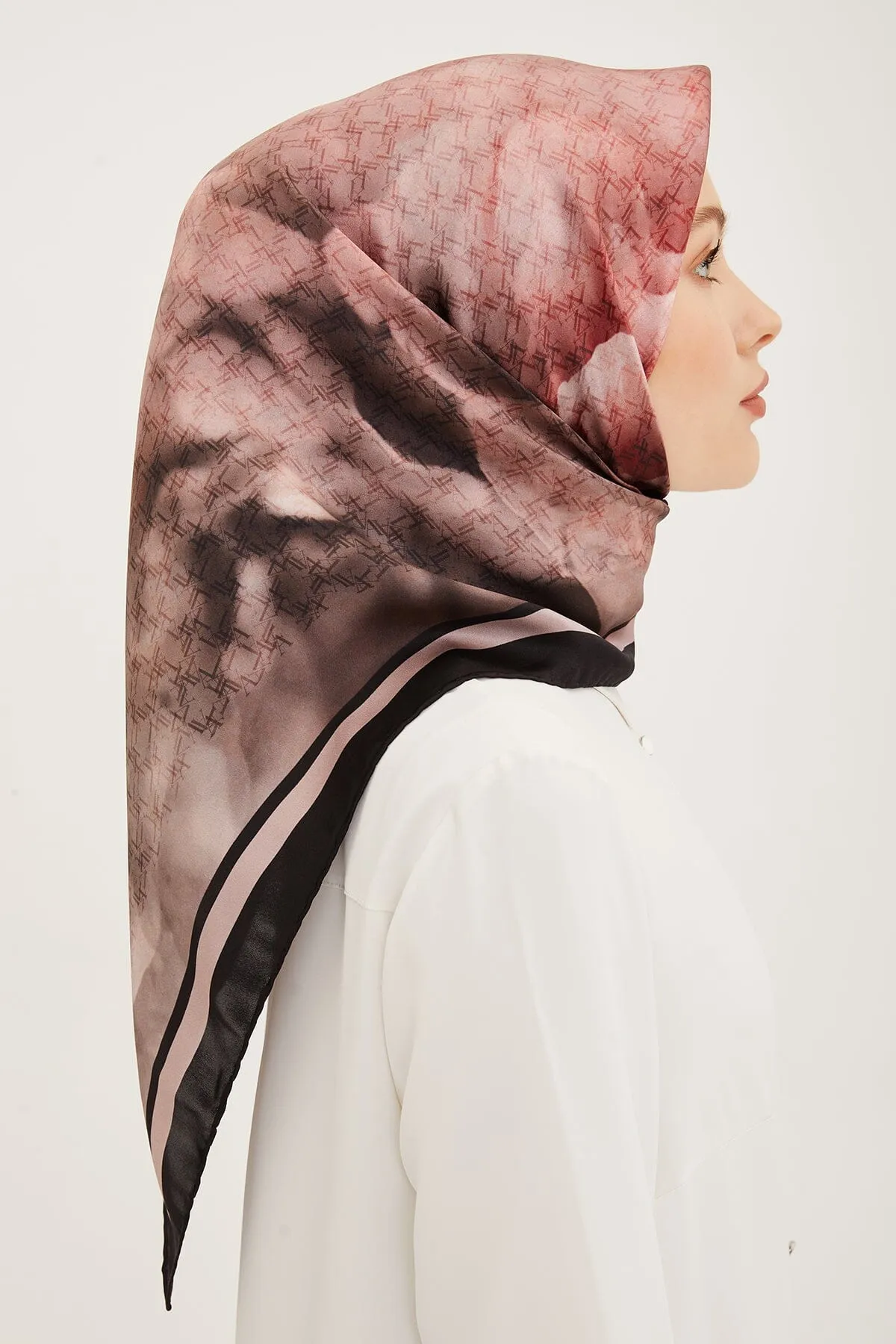 Armine Anggun Floral Silk Scarf #8