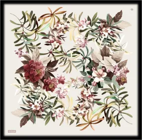 Armine Ayu Floral Silk Scarf #1