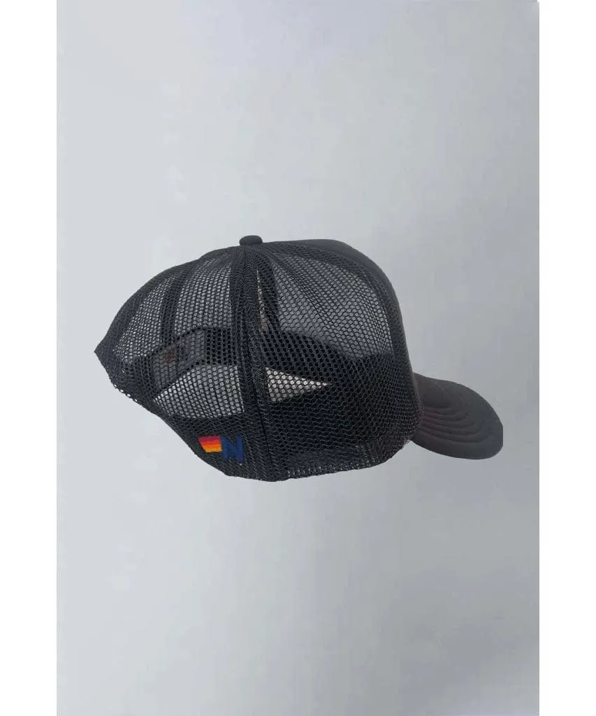 Aviator Nation Trucker Hat Black