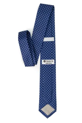 Chesapeake - Navy Polka Dot Tie: 3.25" Standard Tie