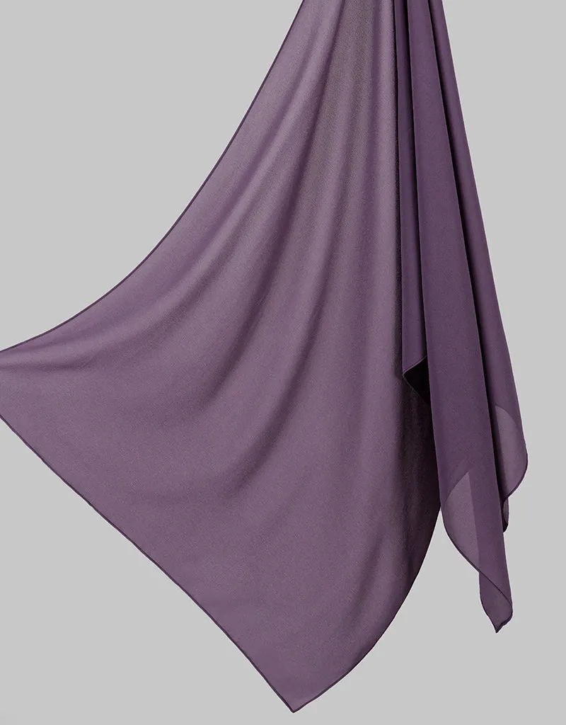 Chiffon Shawl - Shades of Purple