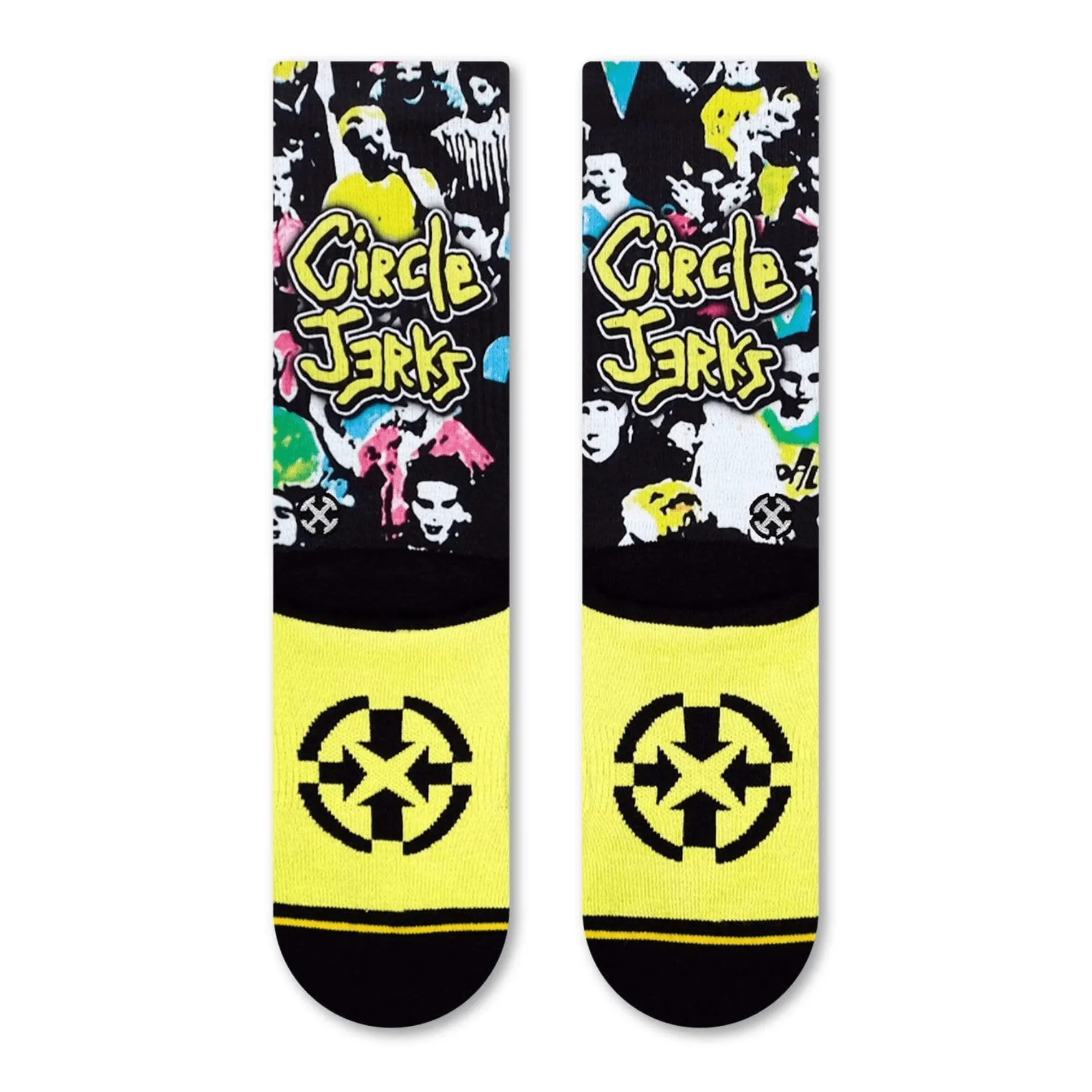 Circle Jerks 40th Anniversary Crew Sock