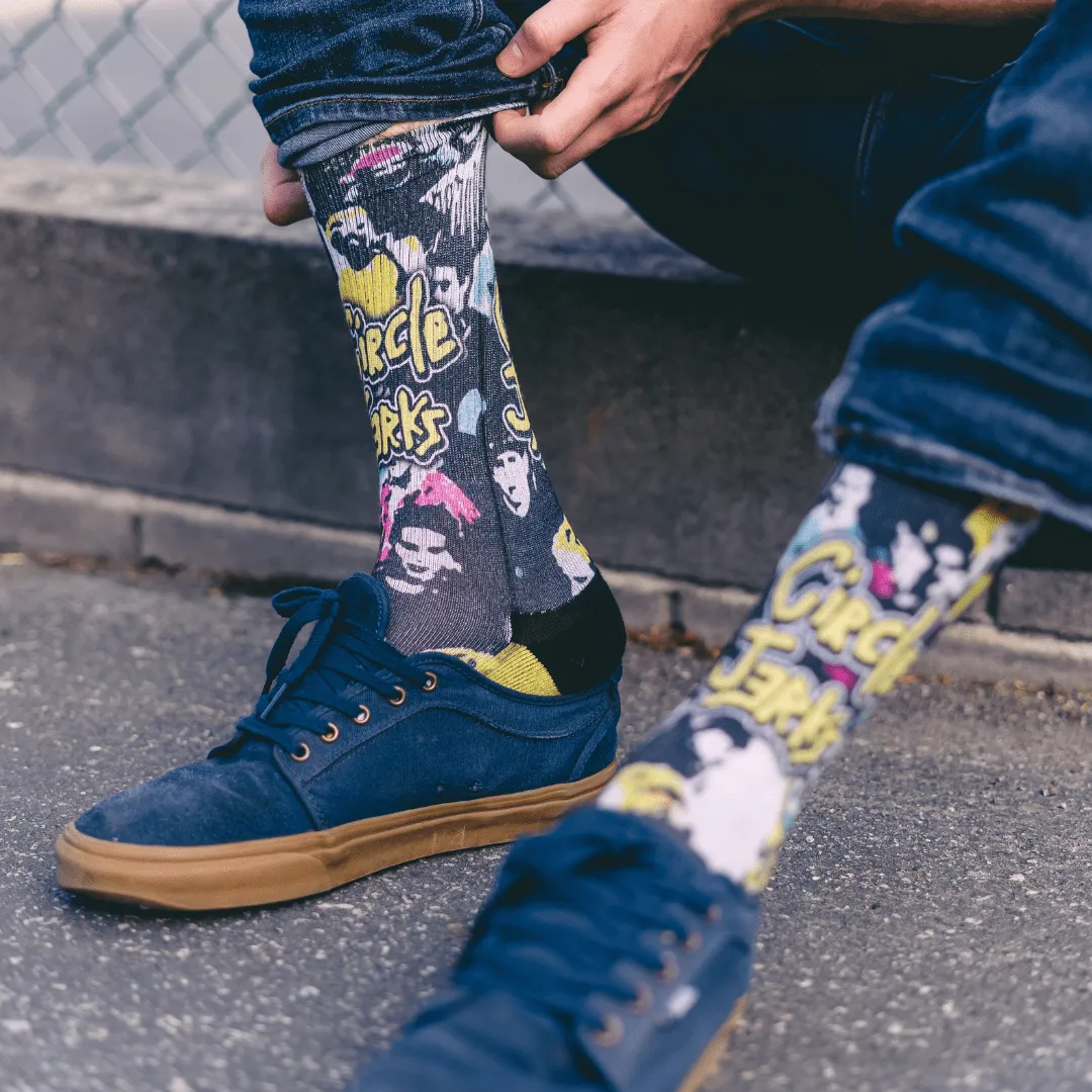 Circle Jerks 40th Anniversary Crew Sock