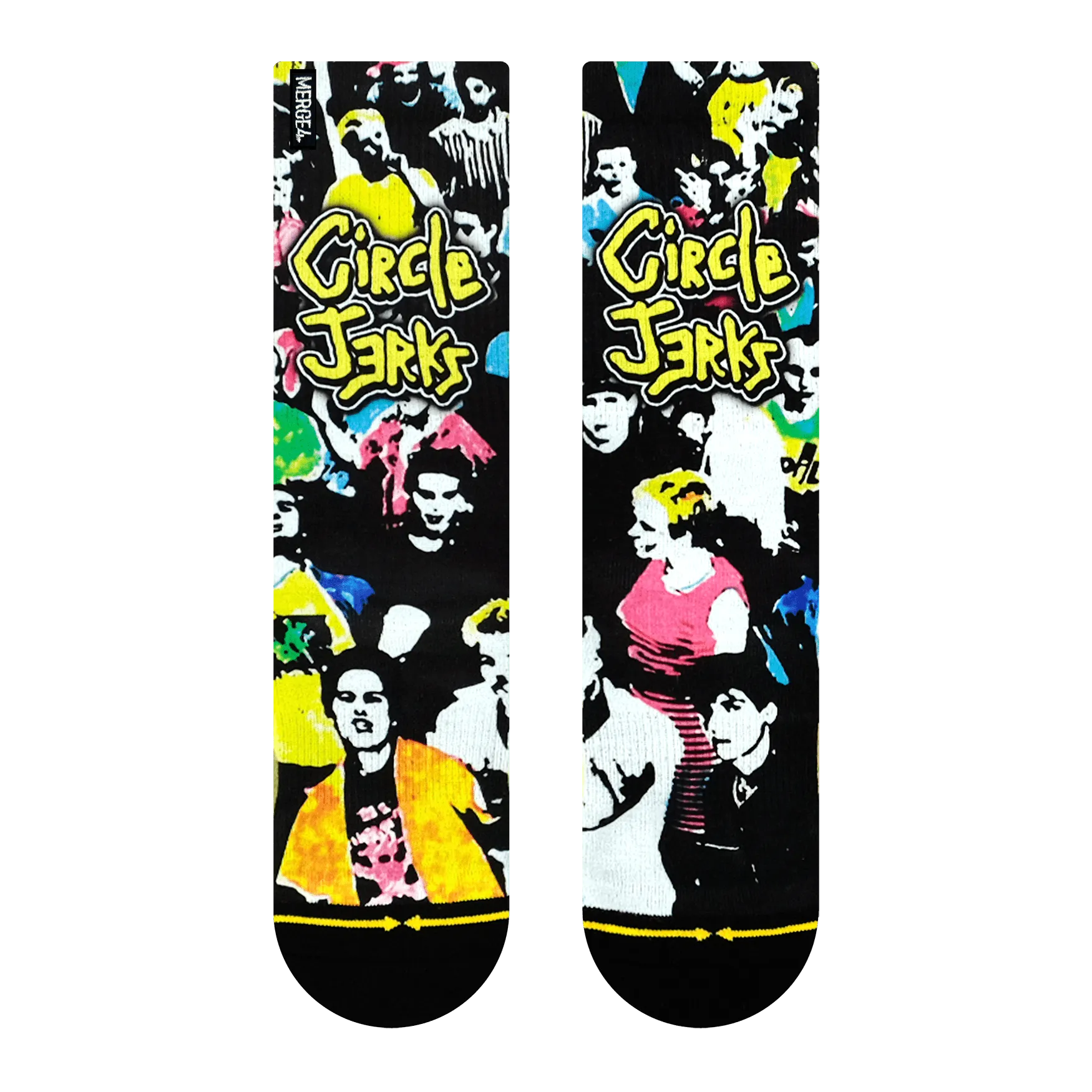 Circle Jerks 40th Anniversary Crew Sock