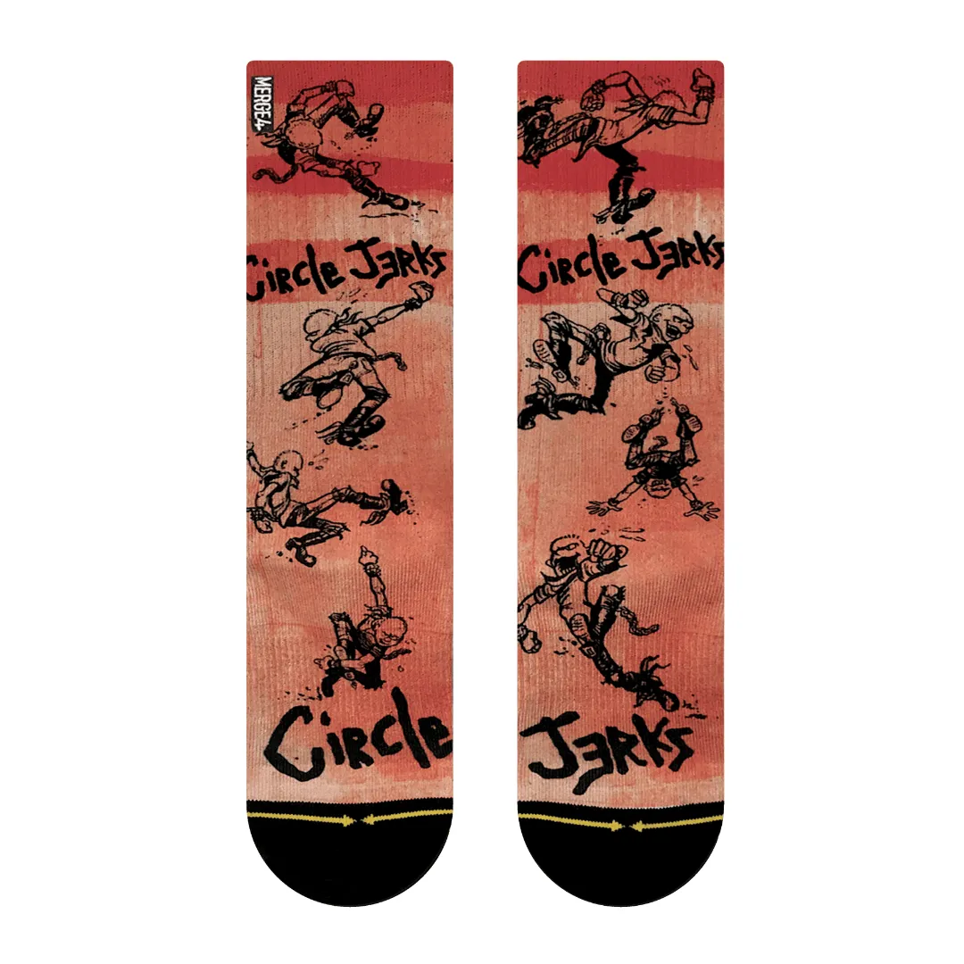 Circle Jerks Crew Socks 2 Pack