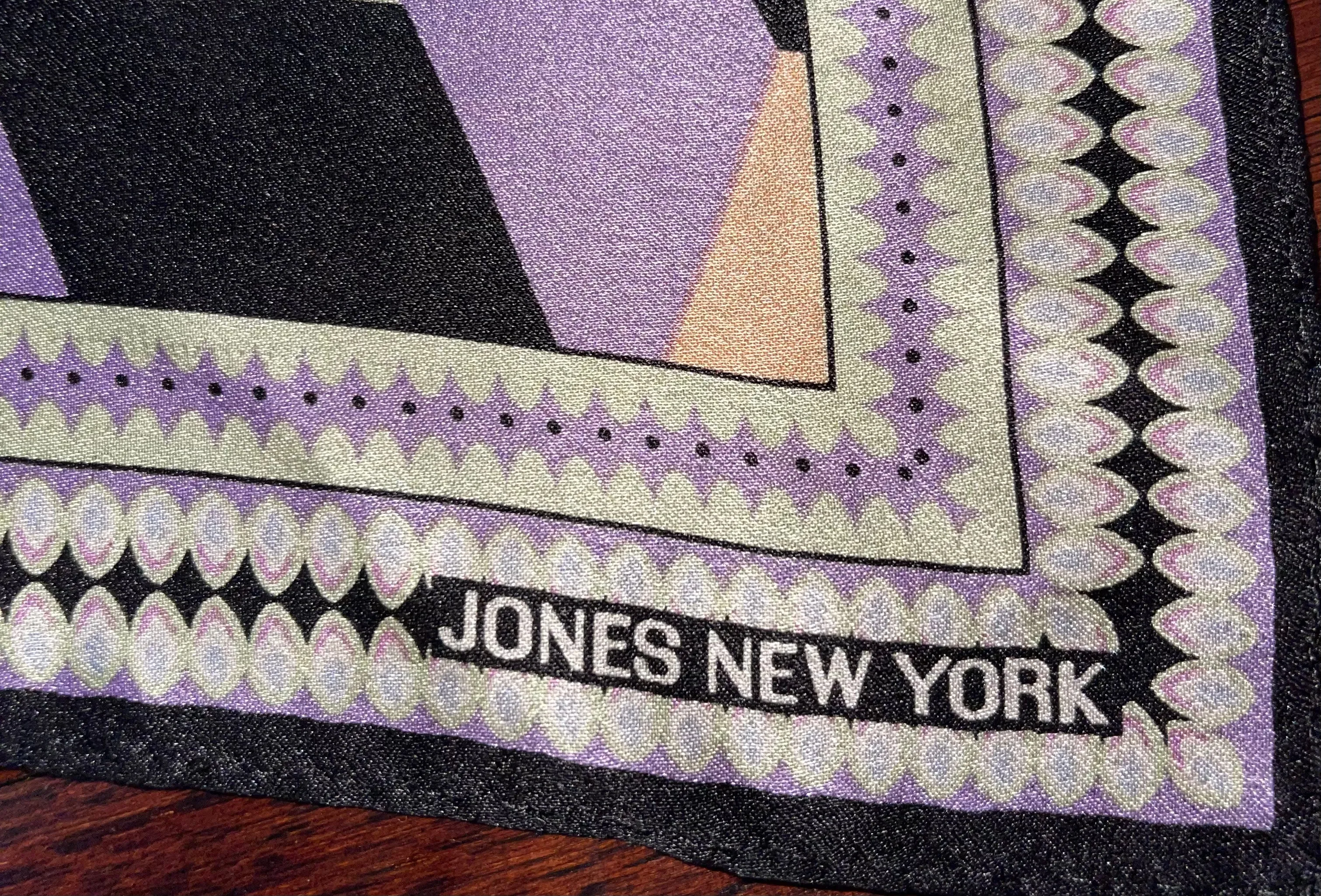 Designer Jones New York Silk Scarf