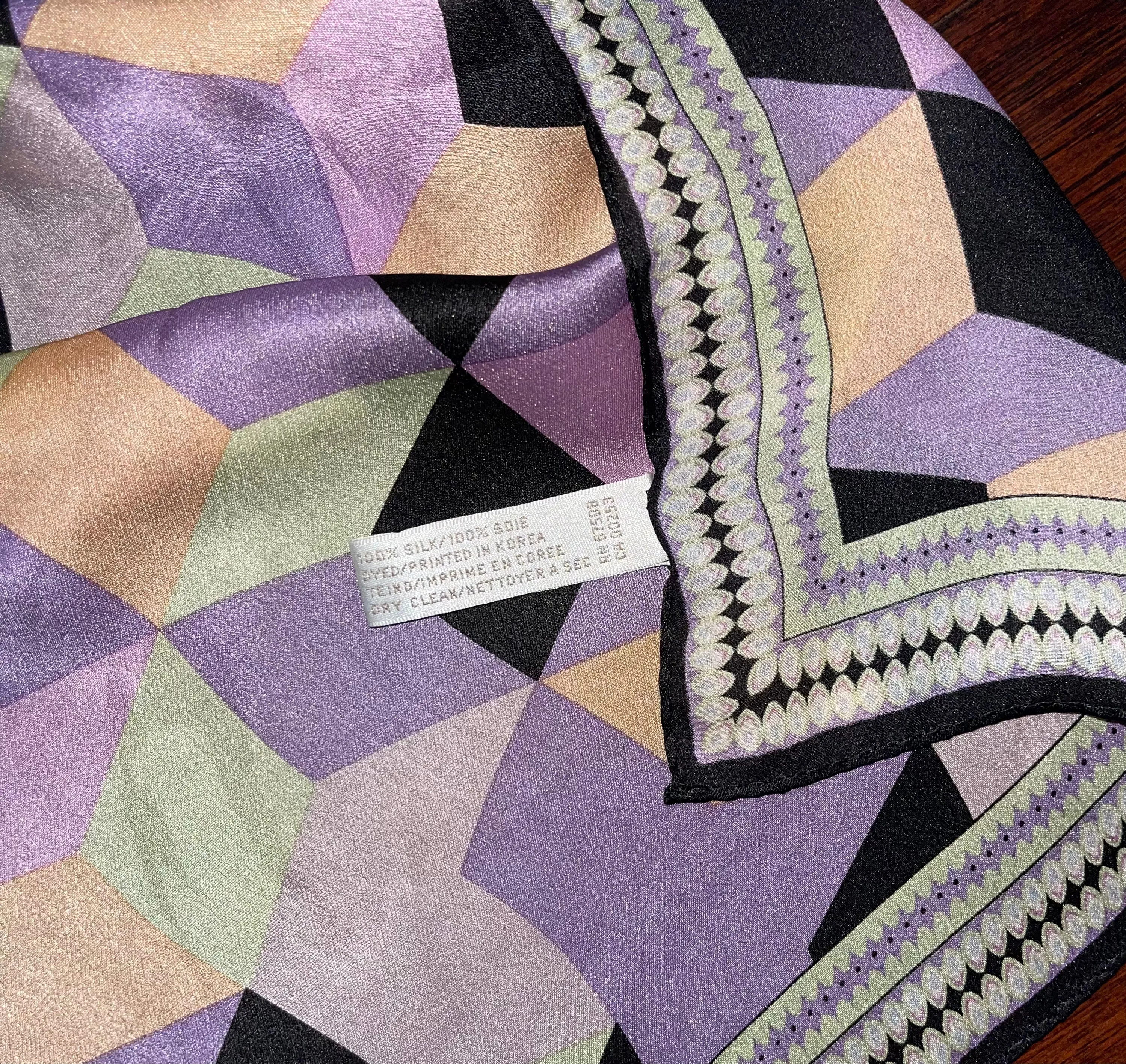 Designer Jones New York Silk Scarf