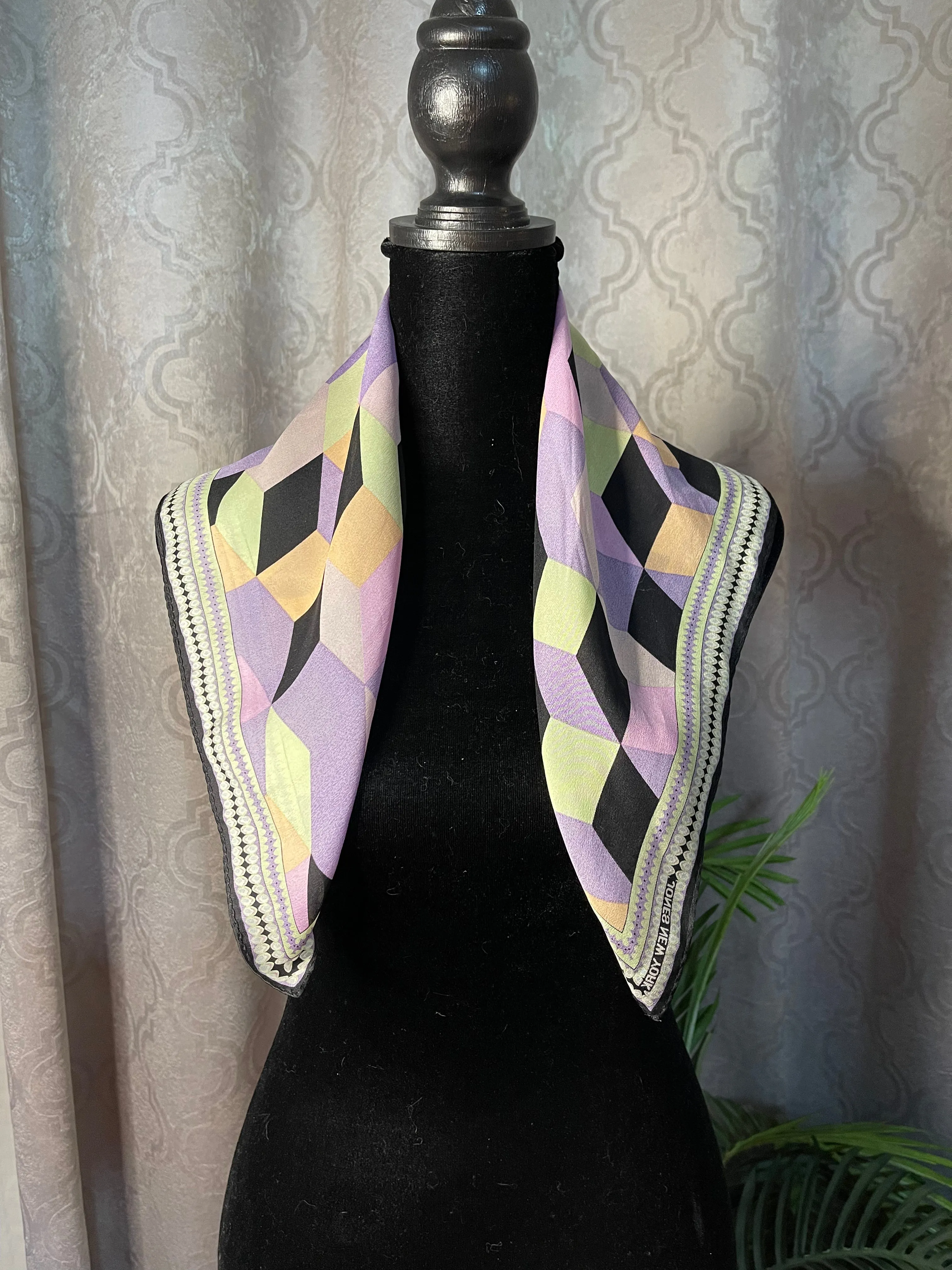 Designer Jones New York Silk Scarf