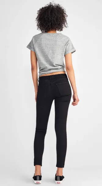 DL1961 | Farrow Ankle High Rise Instasculpt Skinny Jean | Hail