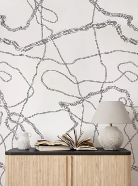 Elegant Ropes and Chains Mural