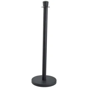 Genware Black Barrier Post ( pack OF 2)