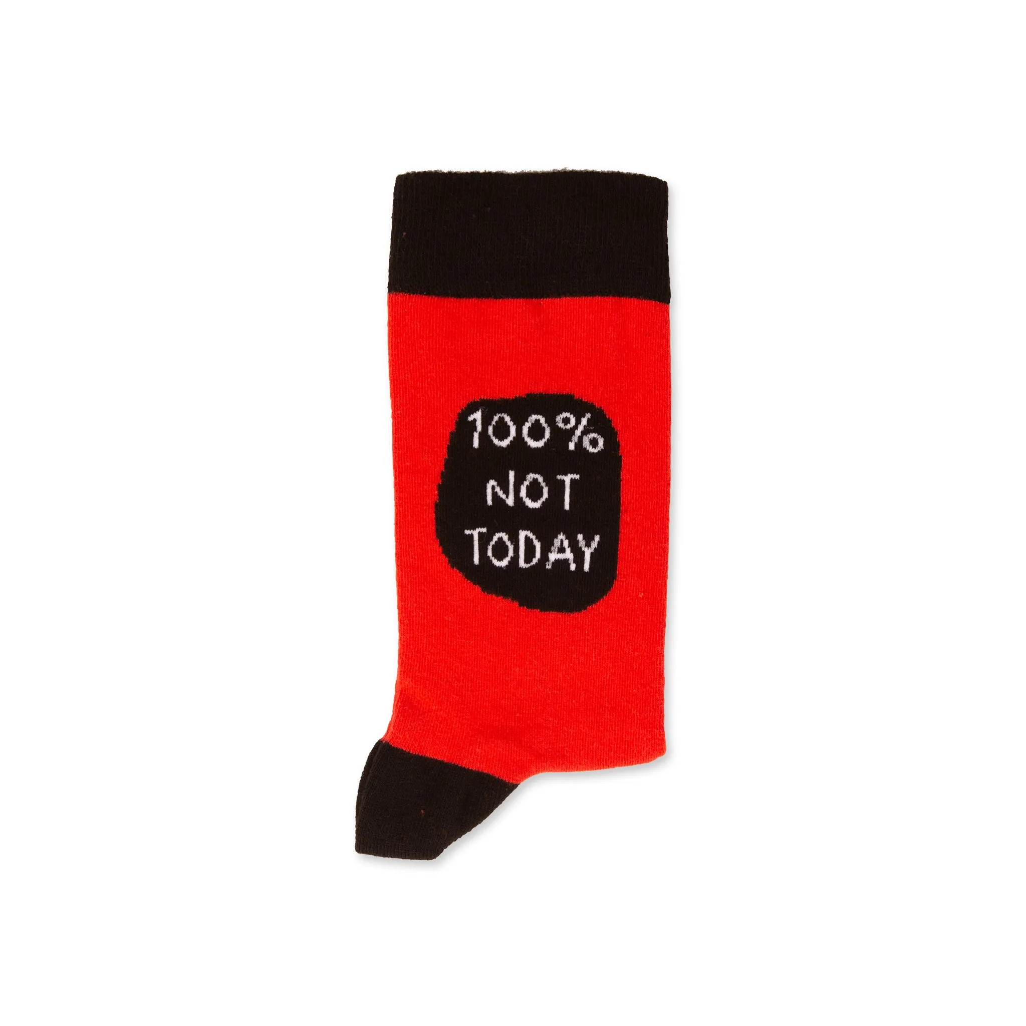 Gift Socks for Her&Him Cotton Socks 100% Not Today Socks Funny Socks Pattern Socks Unisex Socks Custom Socks Birthday Socks