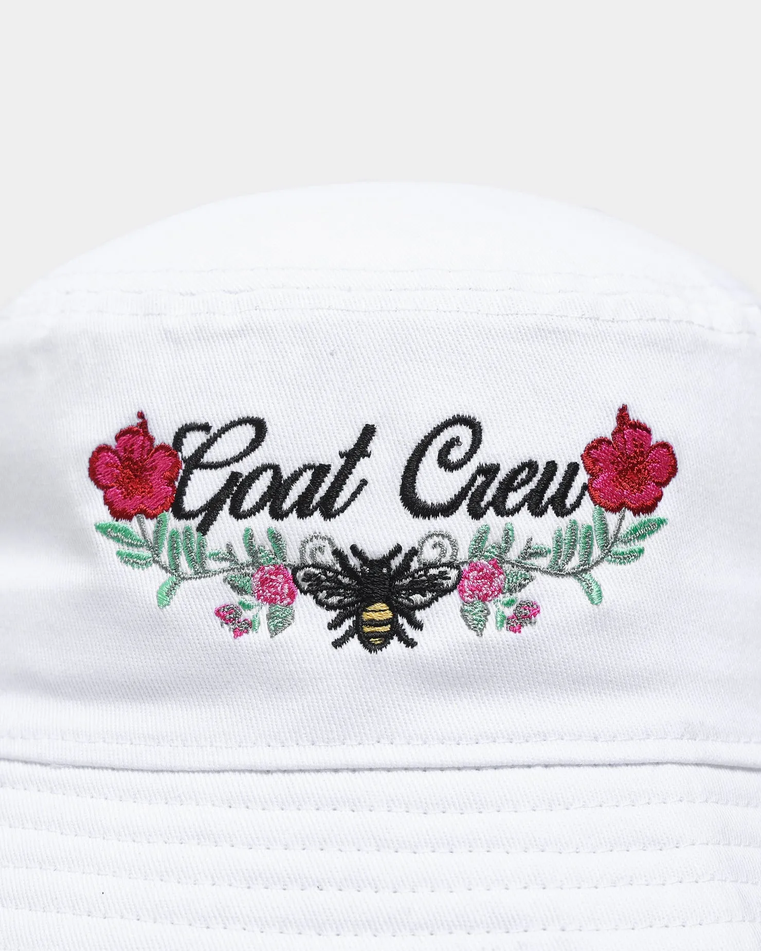 Goat Crew Goat Crew X Thexhan Floral Bucket Hat White