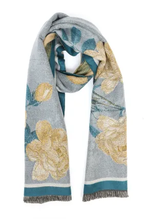 GOLDEN BLOOM SCARF