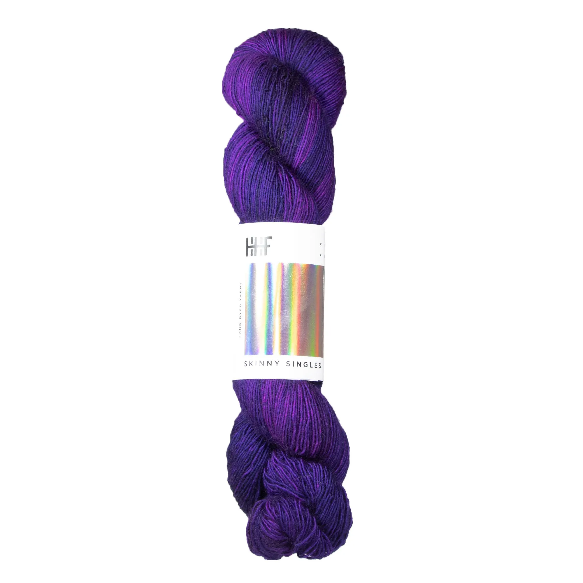 Hedgehog Fibres Skinny Singles Yarn - Purple Reign