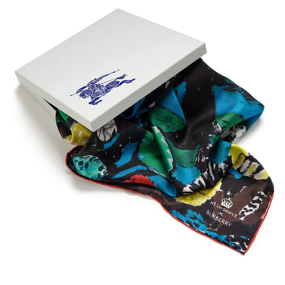 Highgrove X Burberry Wildflower Silk Scarf