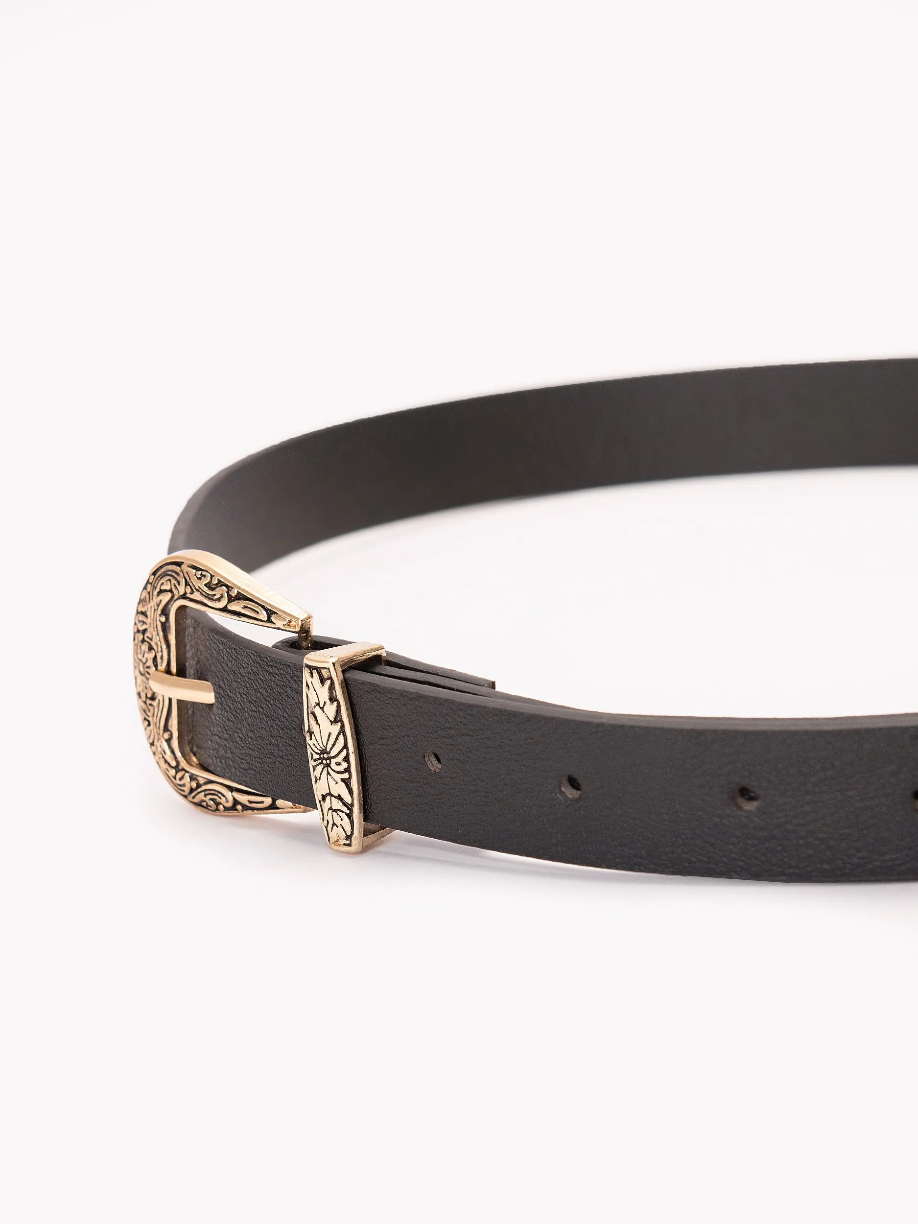 Impressionable Metallic Belt