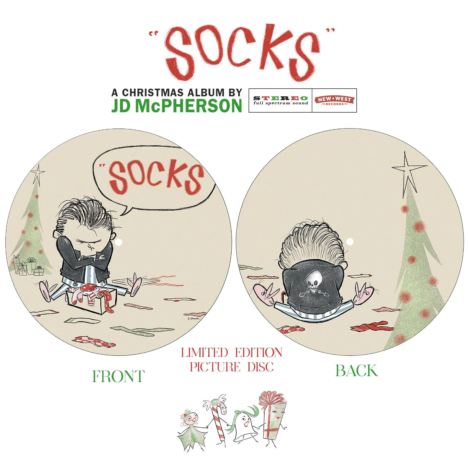 JD McPherson - SOCKS [Picture Disc Vinyl]