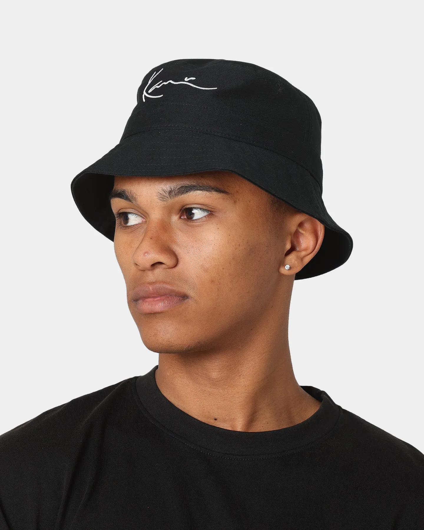 Karl Kani Signature Bucket Hat Black