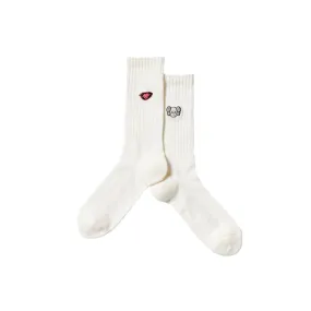 KAWS x Uniqlo Warhol 476519 Socks 'White' (2024)