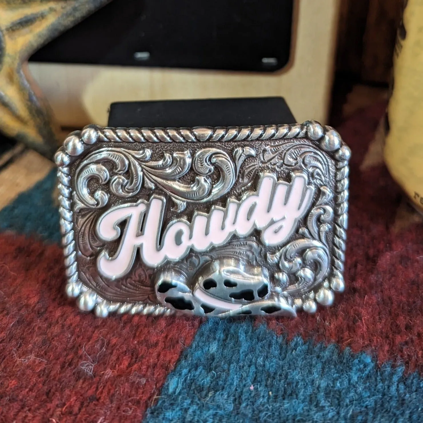 Kids' Belt Buckle "Howdy" by Blazin Roxx    36108