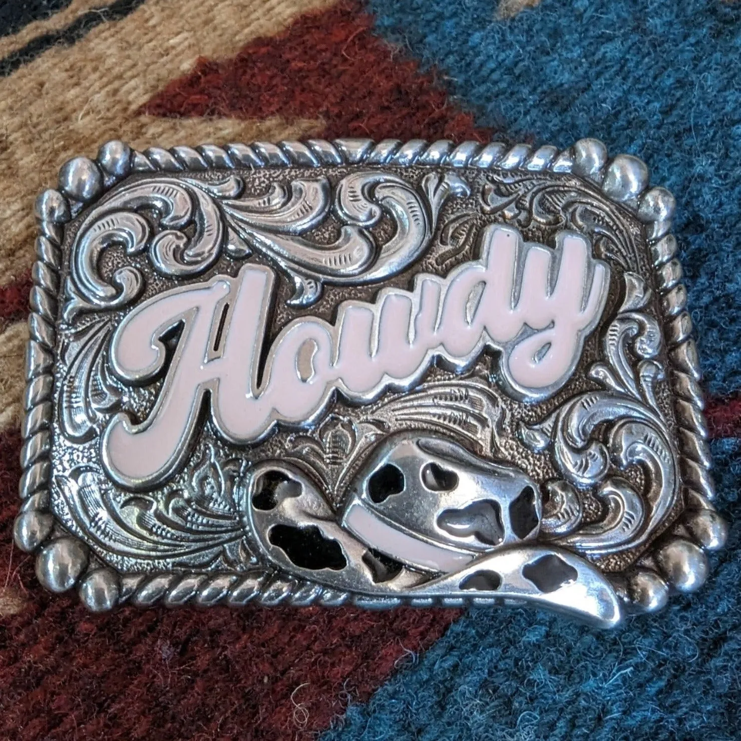 Kids' Belt Buckle "Howdy" by Blazin Roxx    36108