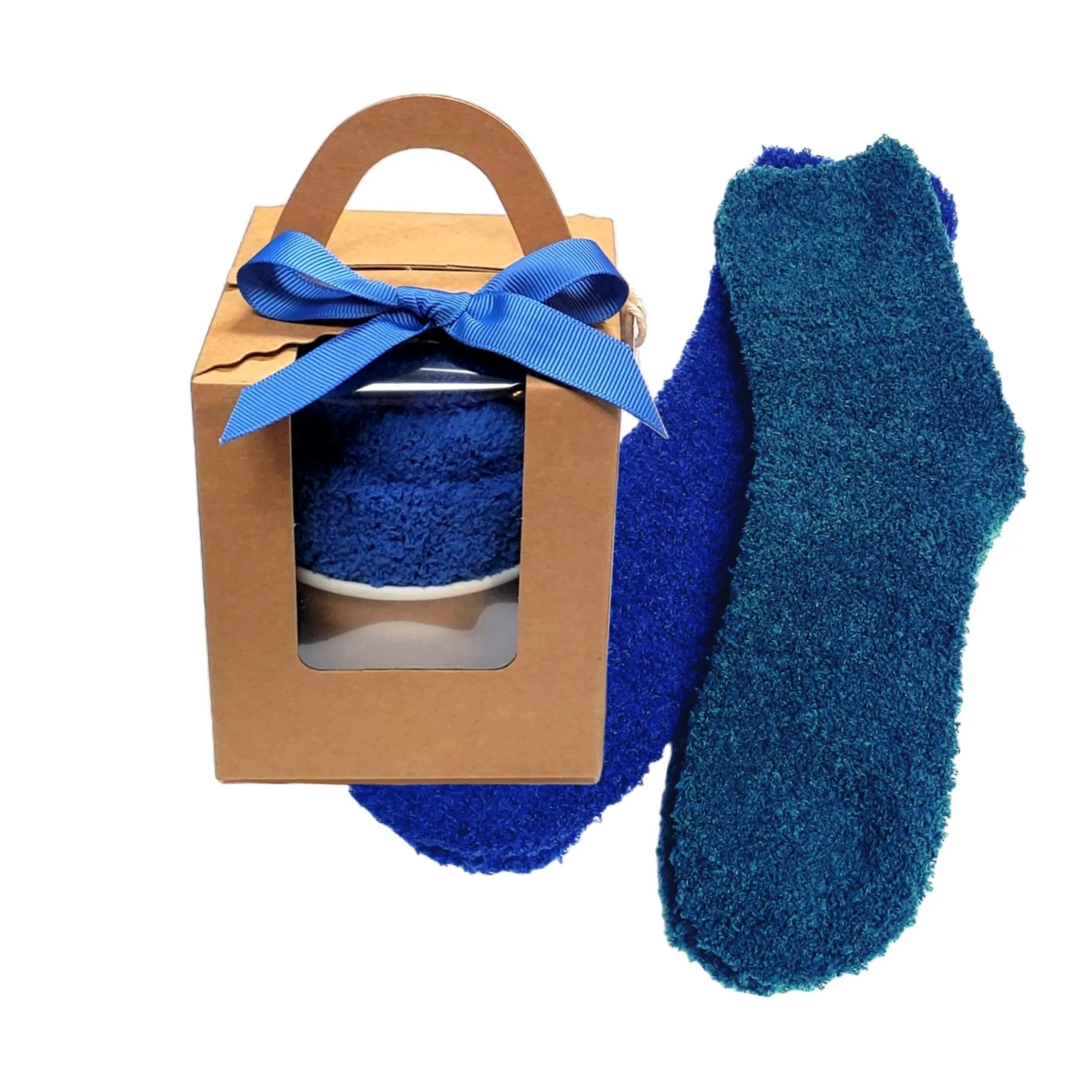 Men's Minimalist Warm Fuzzy Socks Gift Box