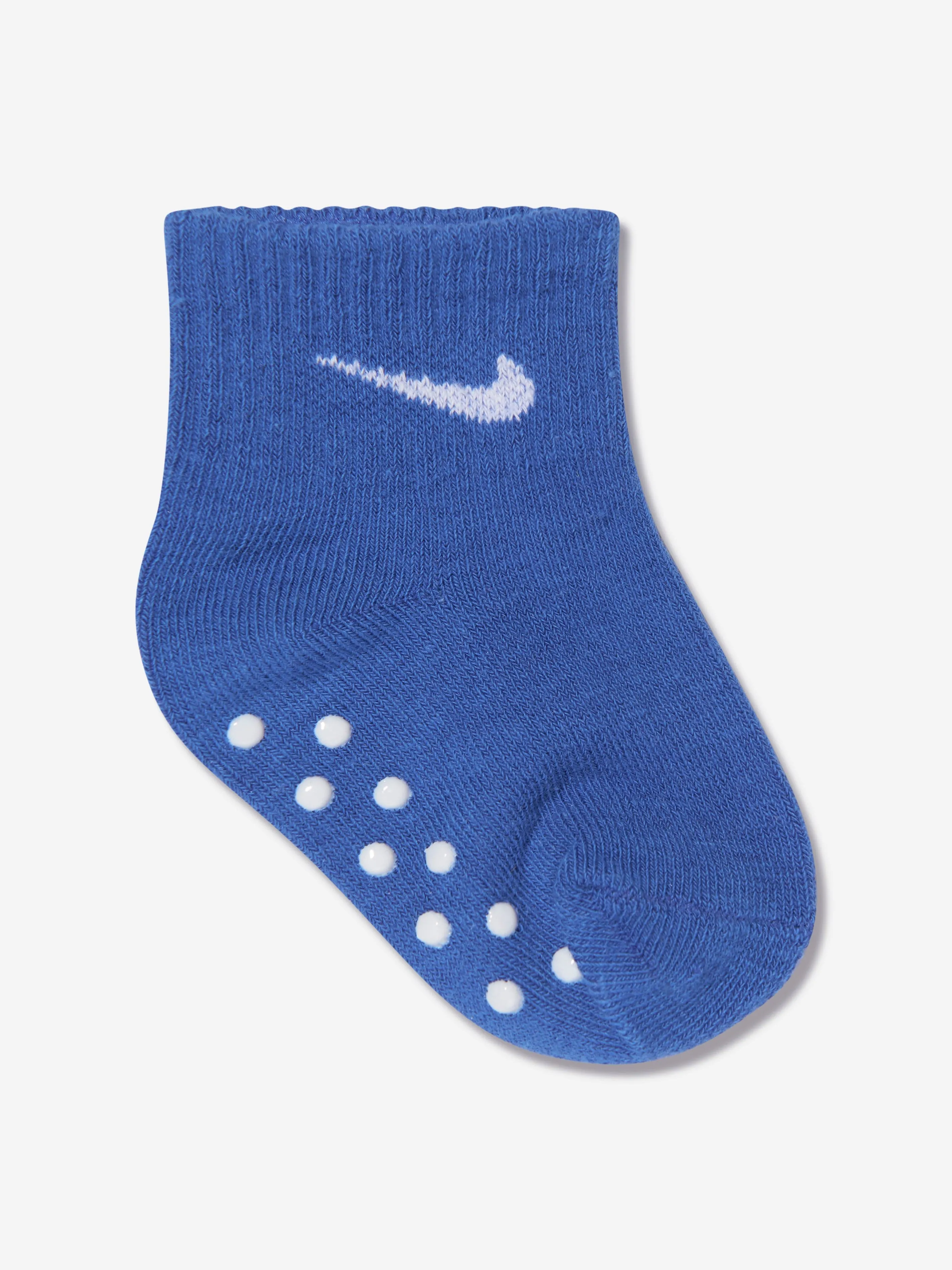 Nike Baby Boys Pop Colour 6 Pack Socks Set in Blue