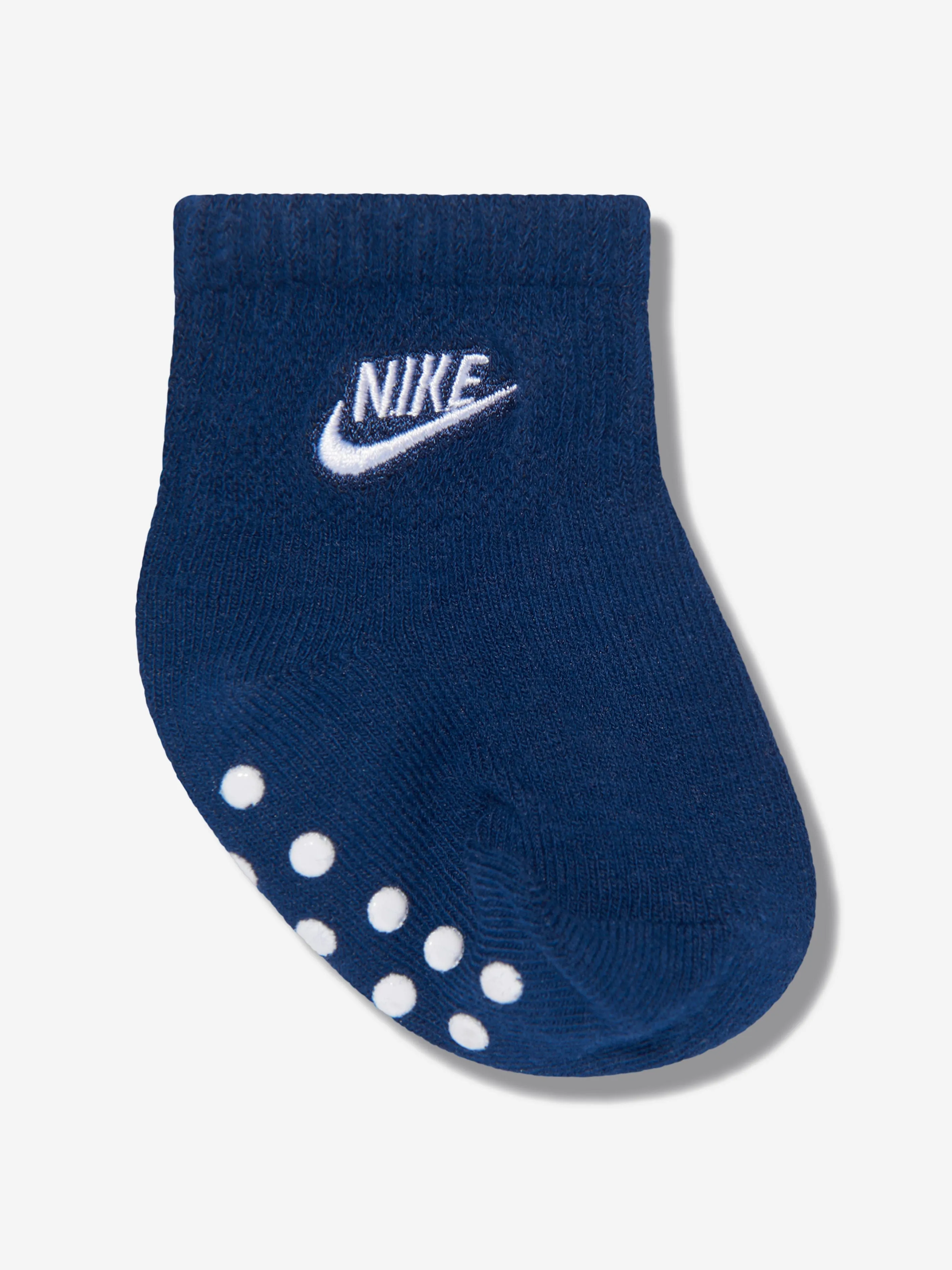 Nike Boys Core Futura Gripper Socks Set in Multicolour