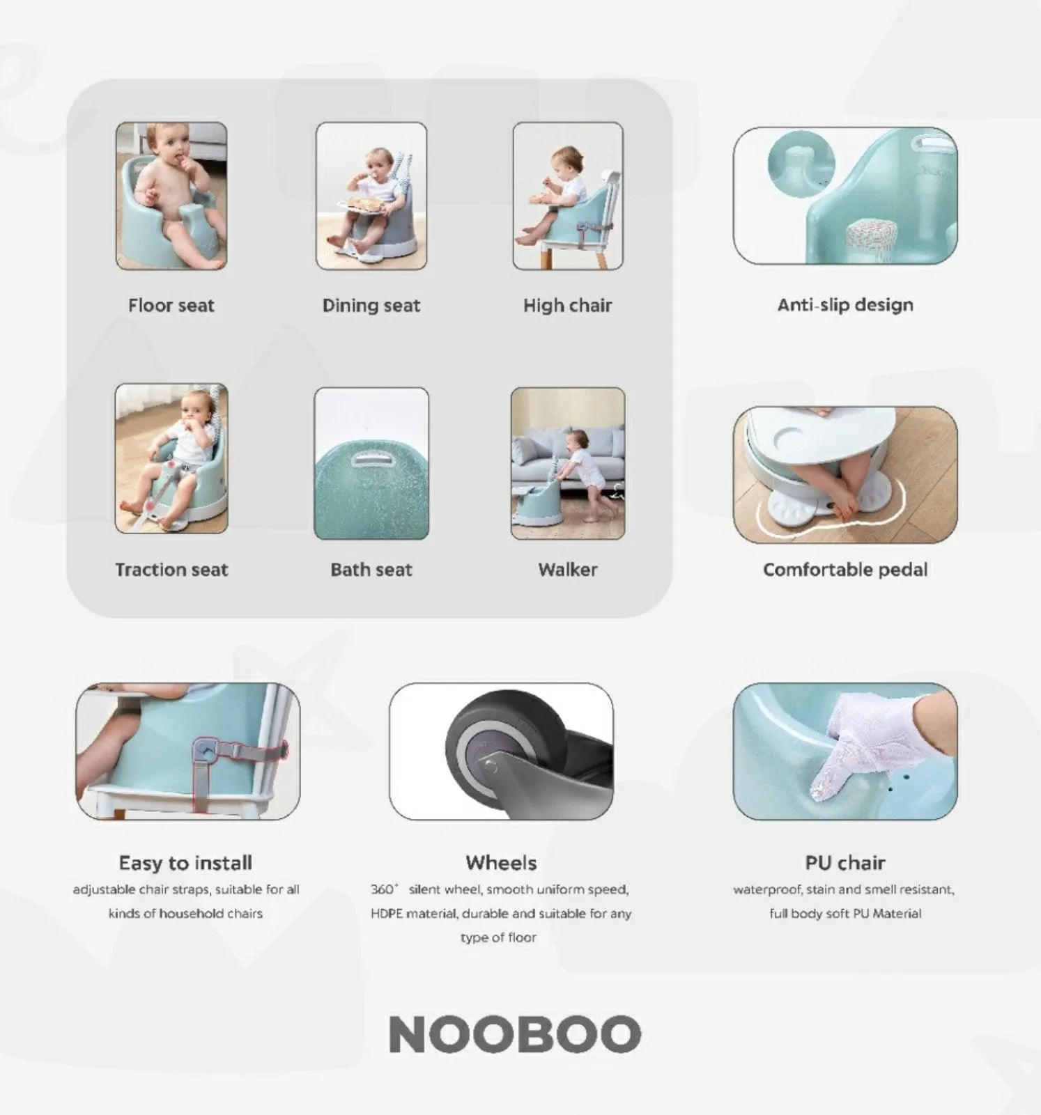 Nooboo Aibedo Smart Chair