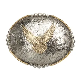 Oval Gold Eagle Buckle