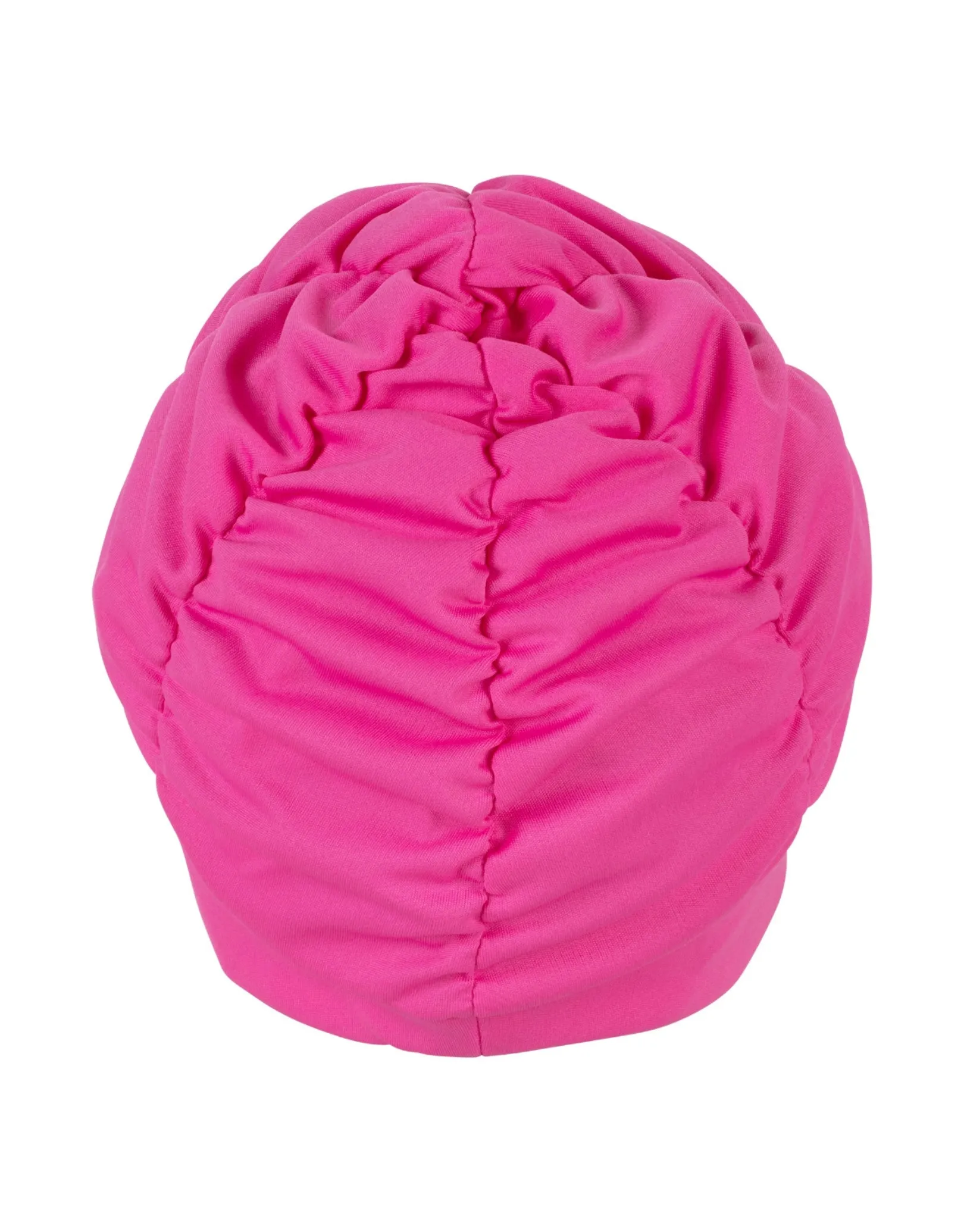 Pleated Fabric Swim Cap