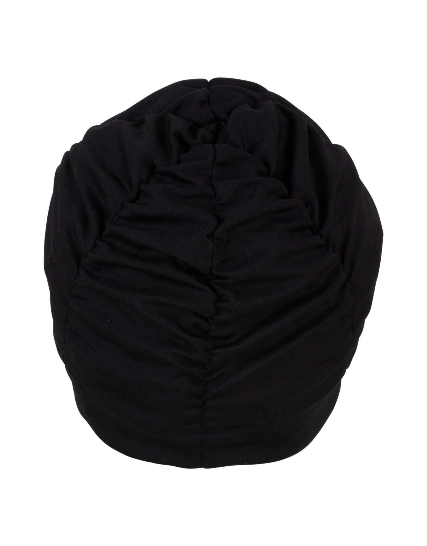 Pleated Fabric Swim Cap