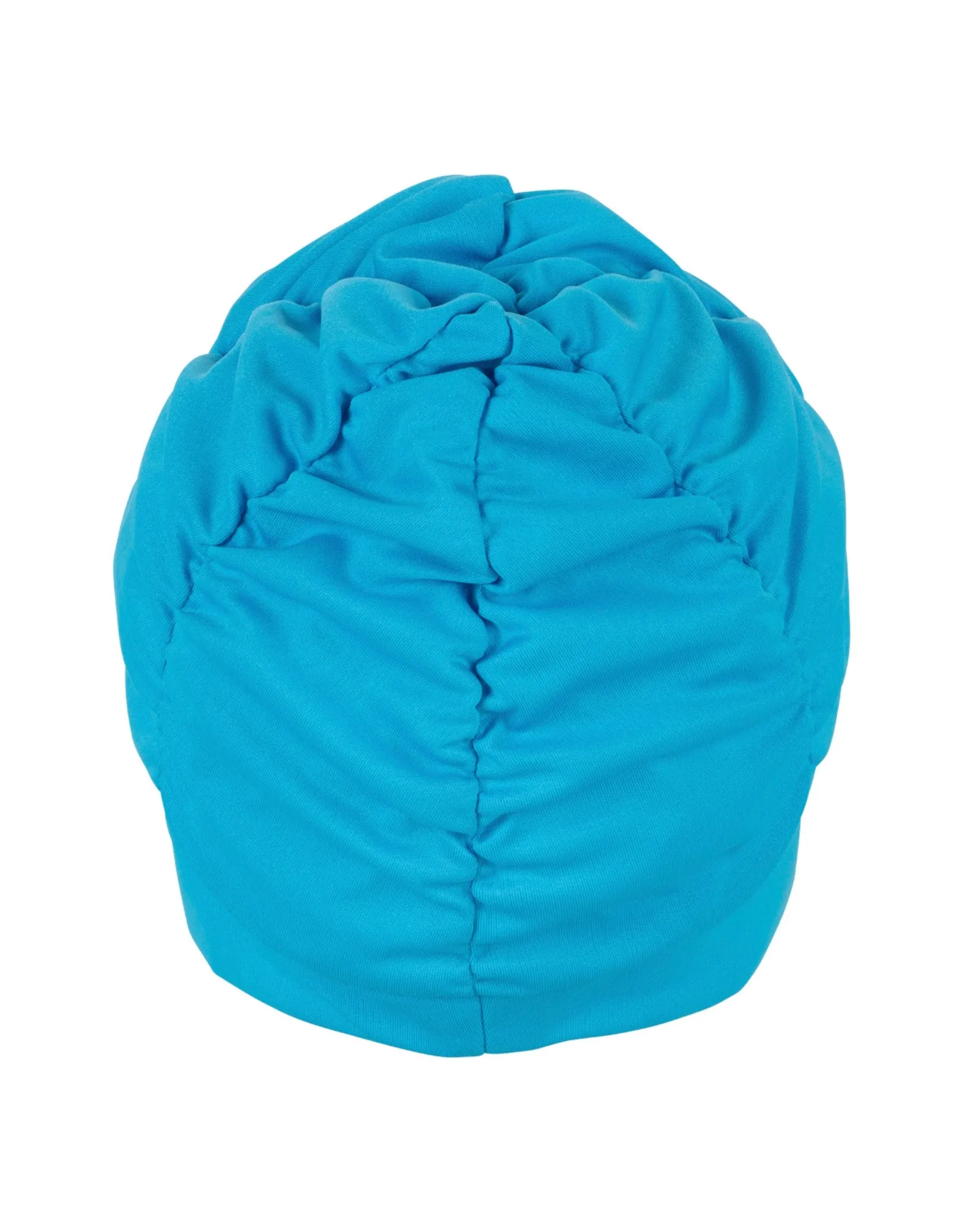 Pleated Fabric Swim Cap