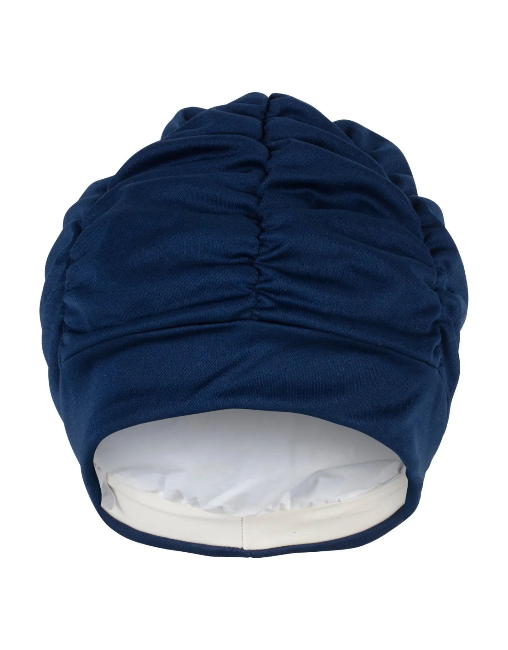 Pleated Fabric Swim Cap