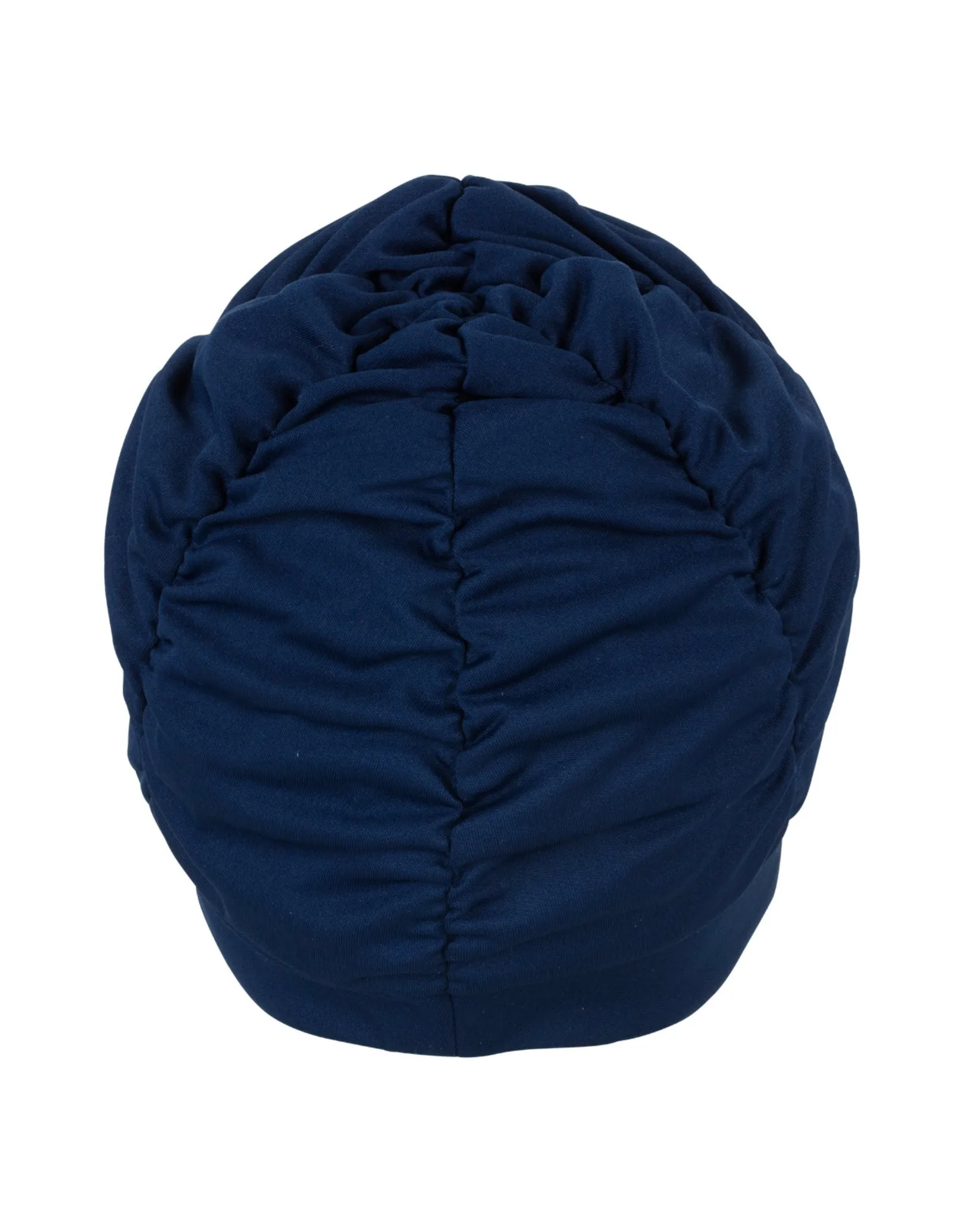 Pleated Fabric Swim Cap