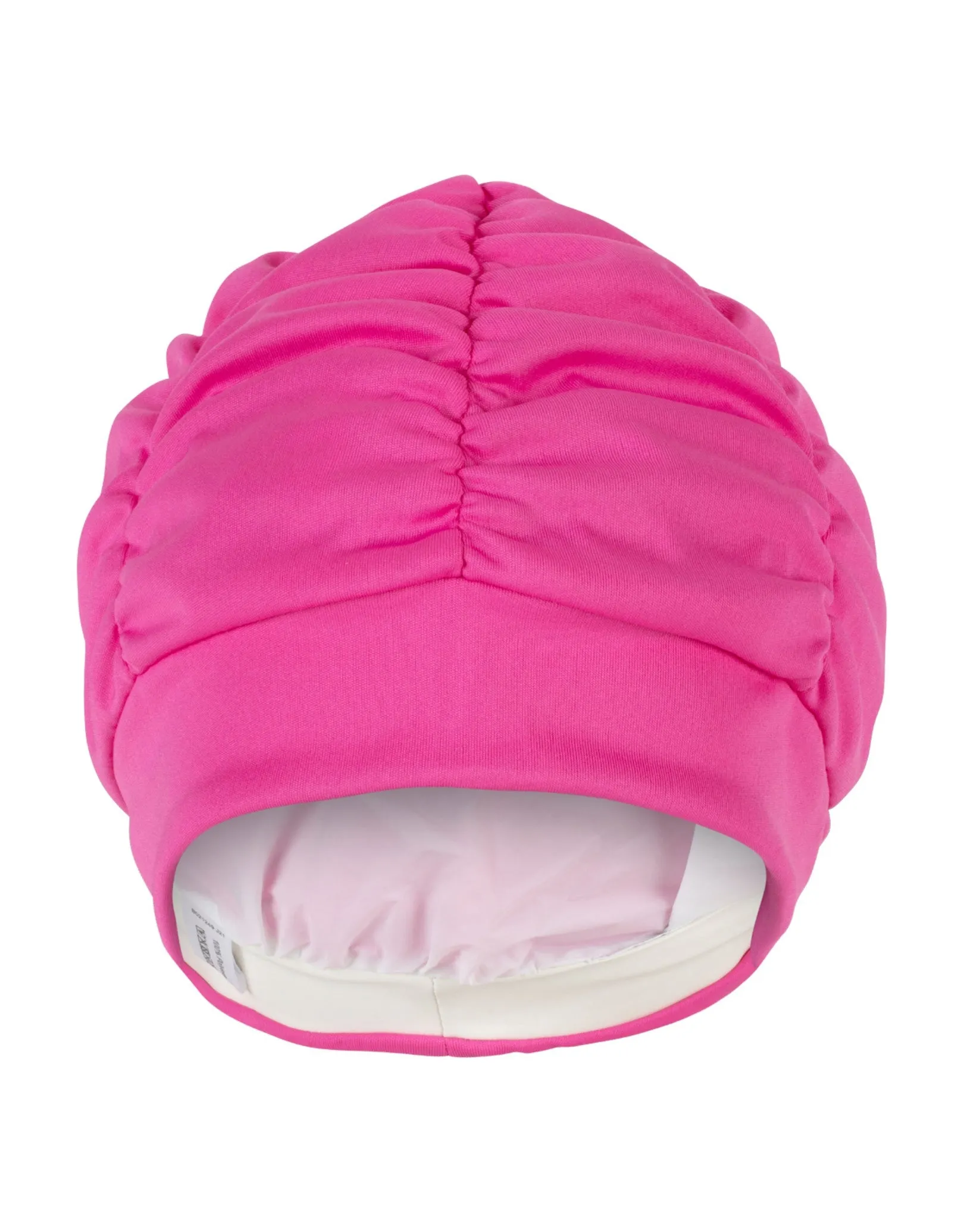 Pleated Fabric Swim Cap