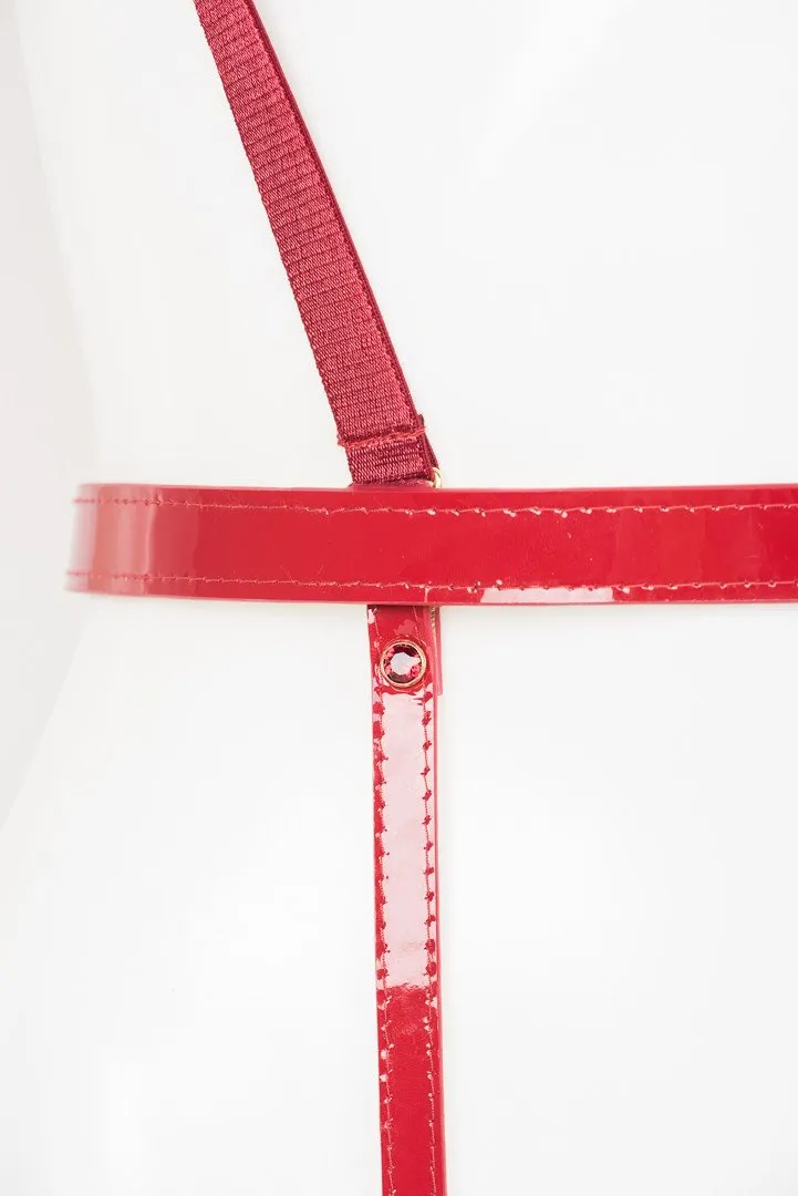 Red Hot Suspender Belt