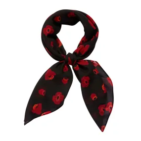 Remembrance Poppy Chiffon Scarf by Erstwilder