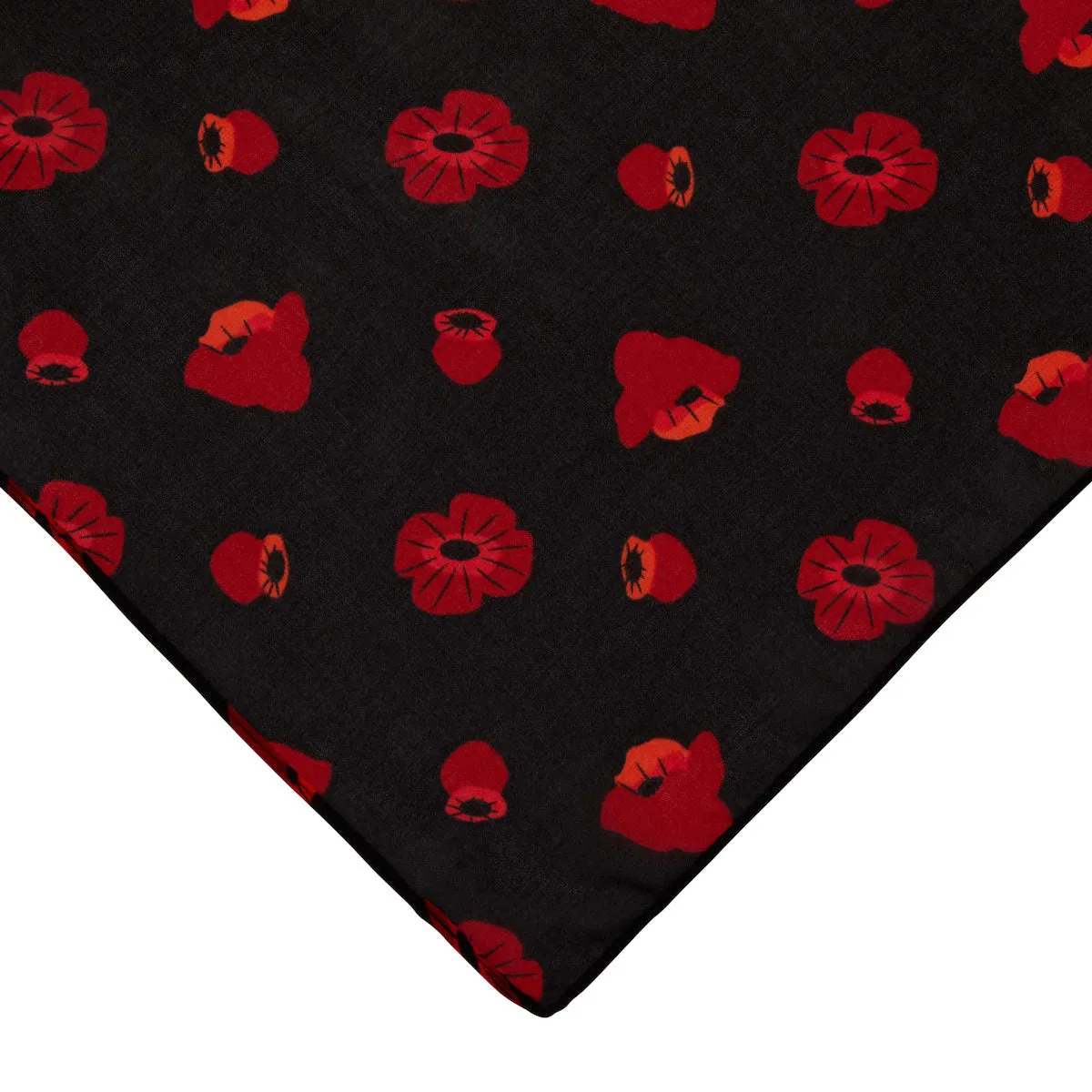 Remembrance Poppy Chiffon Scarf by Erstwilder