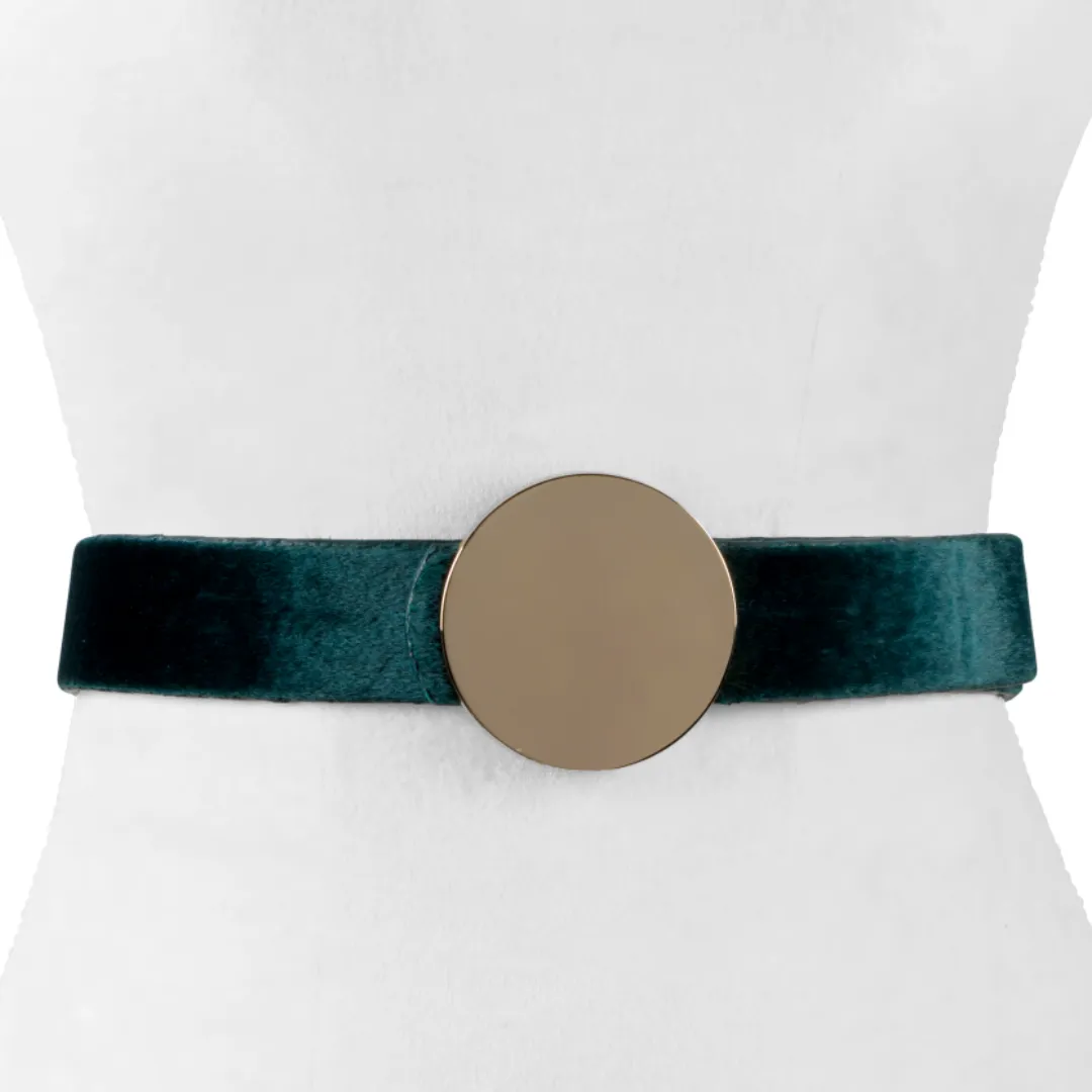 Round Buckle Belt