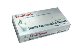 SensiTouch Nitrile Exam Gloves - Blue