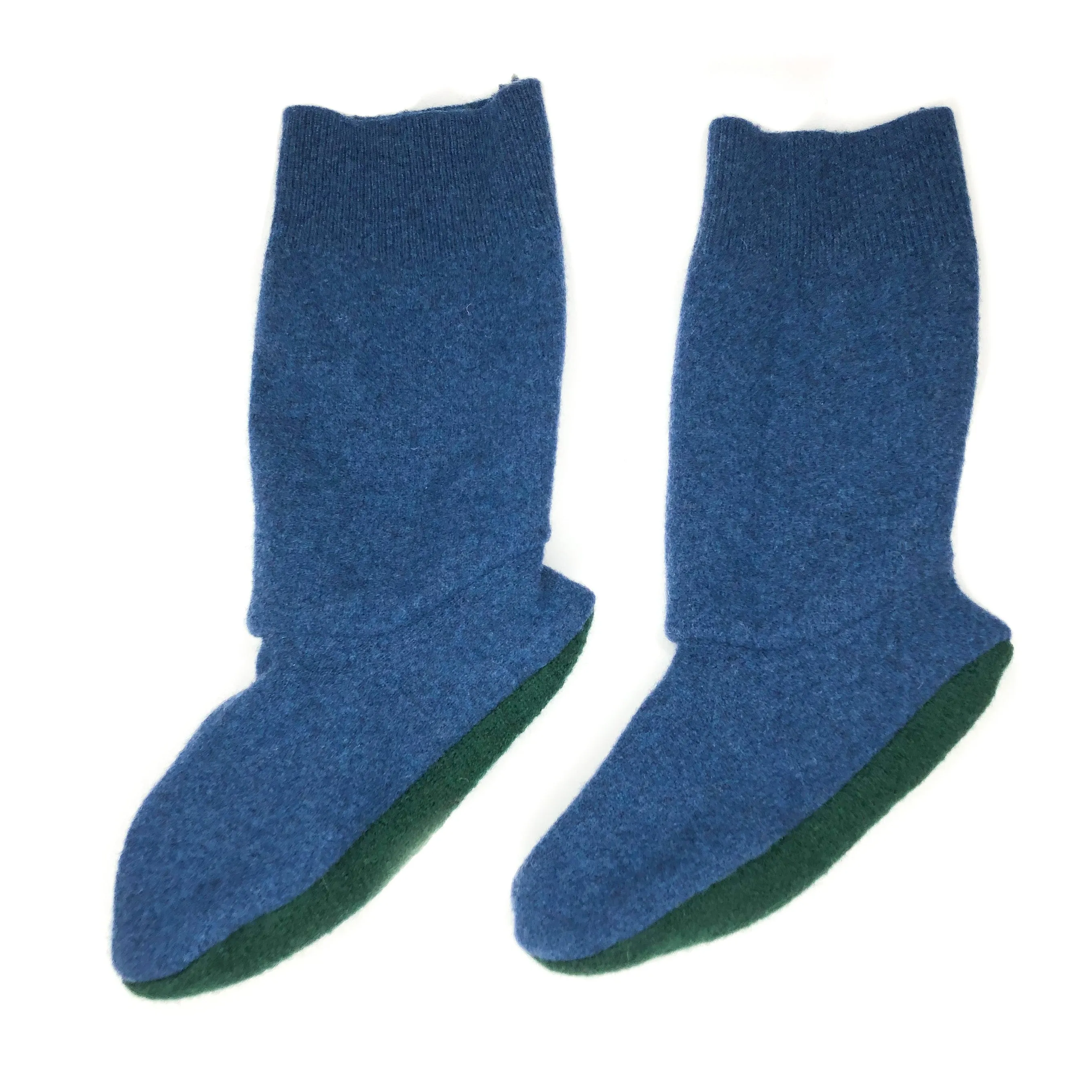 SHORTIES | Wool Cabin Socks |  Navy Skies | Size 8-11