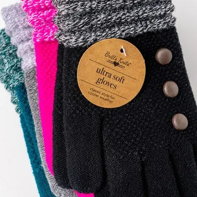 Stretch Knit Gloves