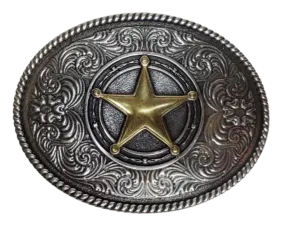 Texas Star Belt Buckle