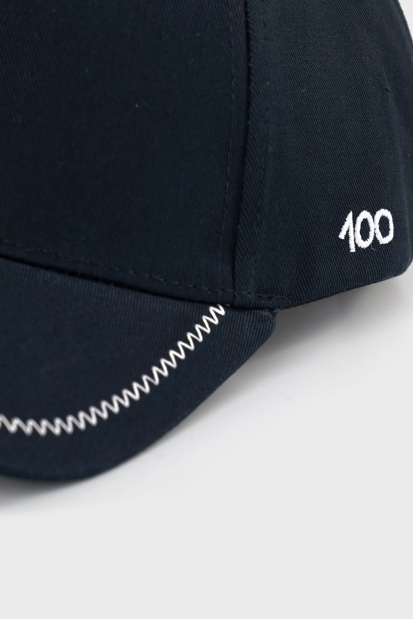 The 100 Cap in Navy Cotton /\/\