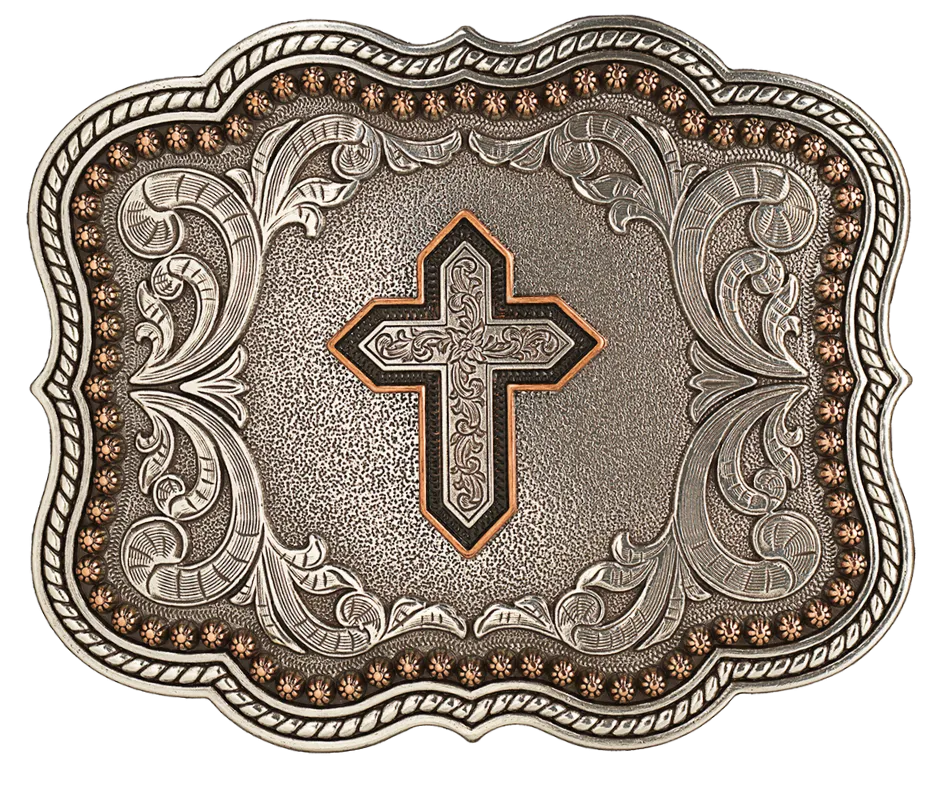 The "Wonderous Cross" Western Buckle