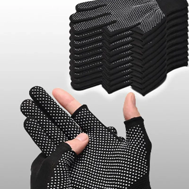 Thin Nylon Gloves For Autumn And Summer Black Gloves For Spring Cycling And Driving Training Sun Protection Full Finger Gloves