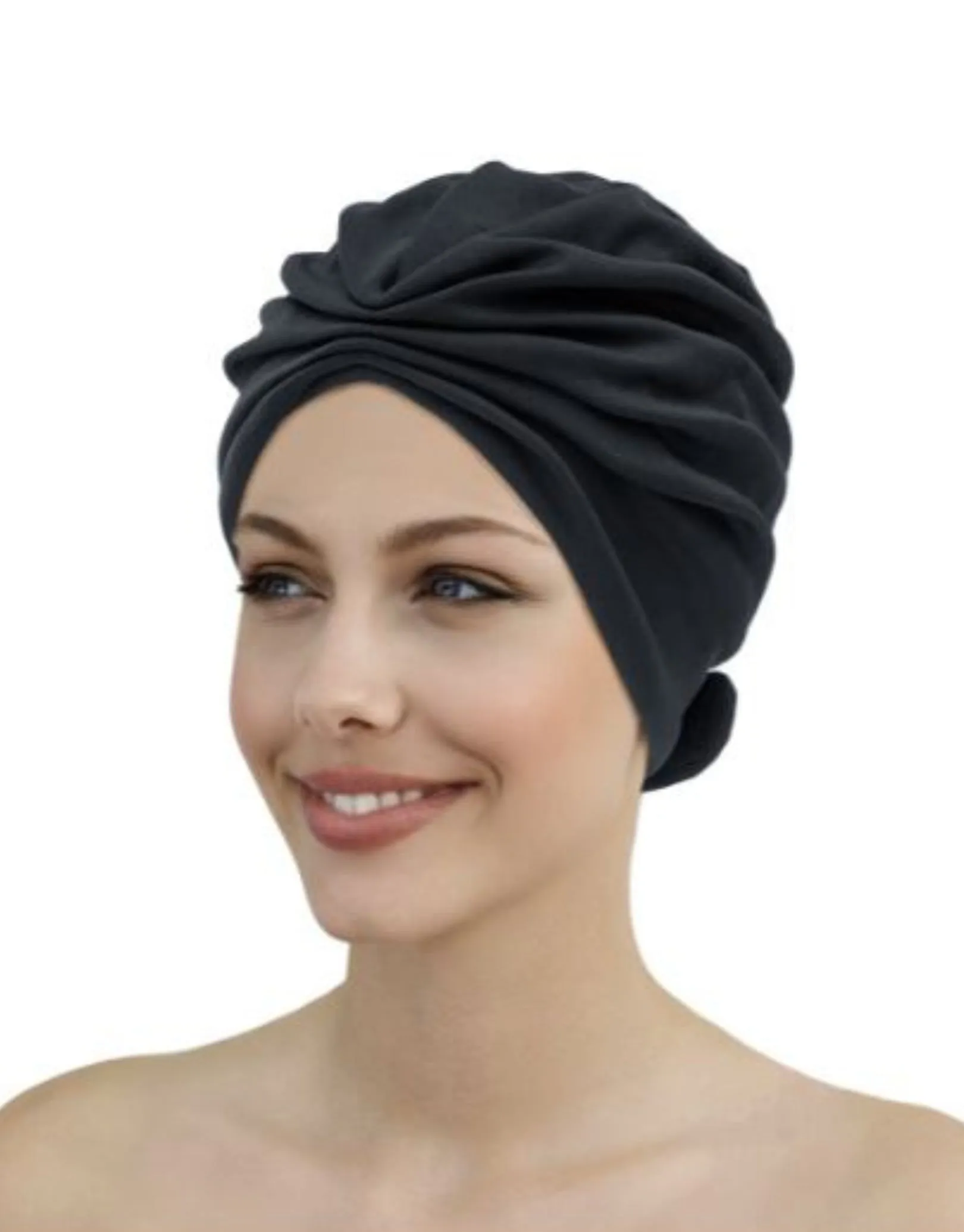 Turban Fabric Swim Cap