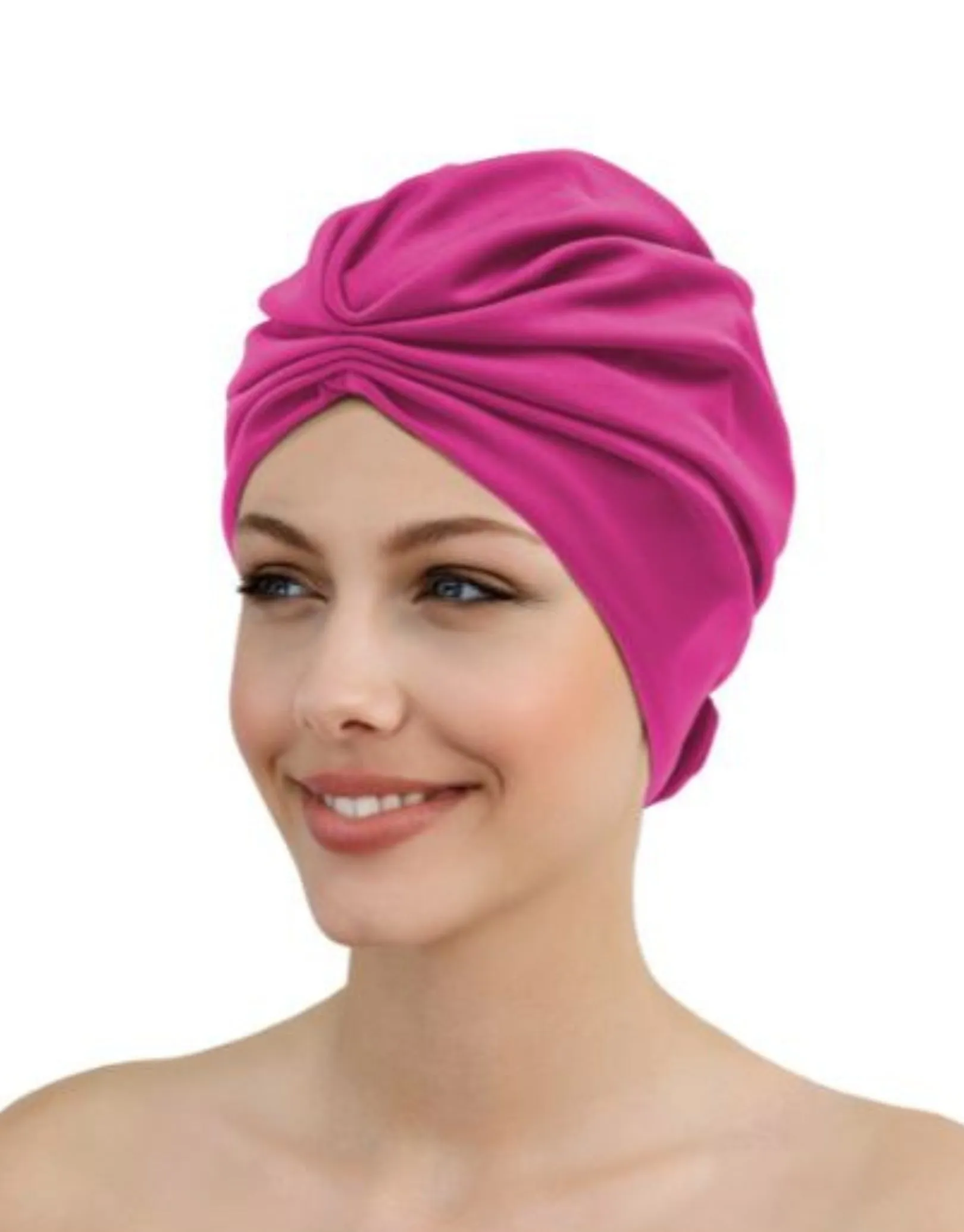 Turban Fabric Swim Cap